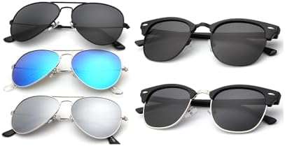 Aviator Polarized Sunglasses, Polarized Bundle