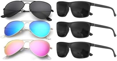 Classic Aviator Sunglasses, Classic Bundle