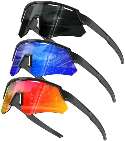 Kids Polarized Sunglasses for Running & Cycling, Age 6-14, Youth