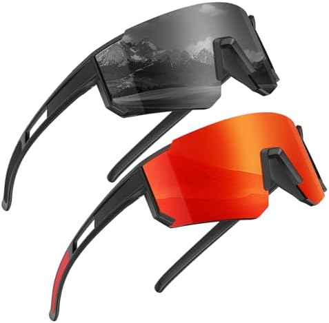Kids Sport Polarized Sunglasses for Running & Baseball