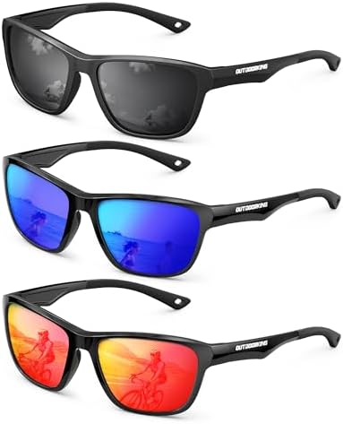 Lightweight Polarized Sunglasses for Driving & Fishing, Style A13