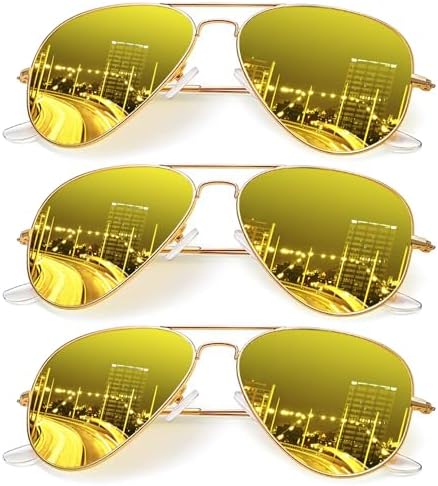 Night Driving Glasses, Yellow Anti Glare