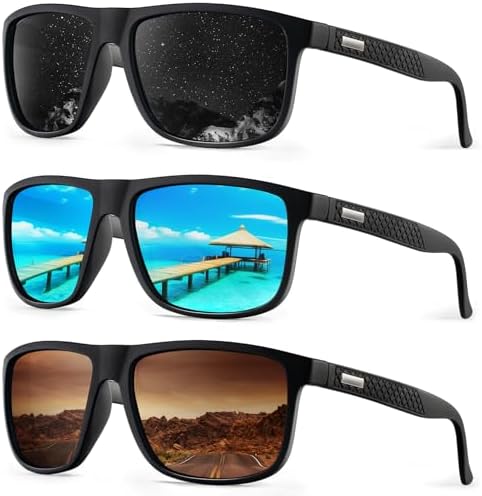 Polarized Sunglasses for Driving & Fishing