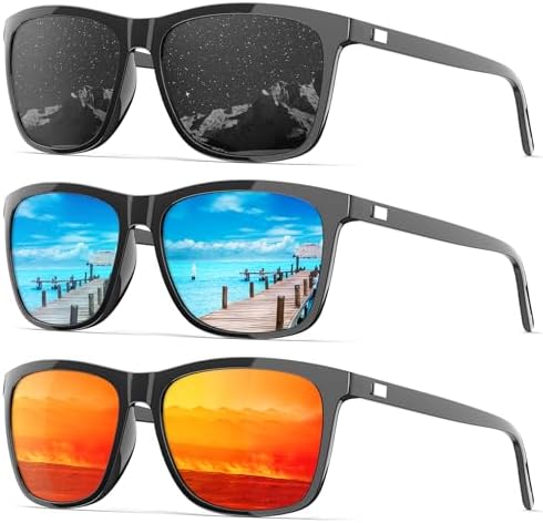Polarized Sunglasses for Driving & Fishing
