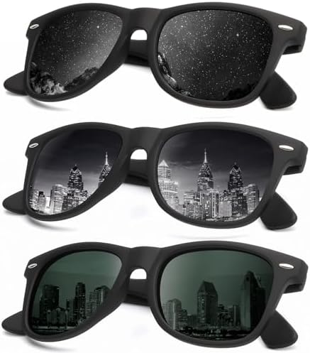 Polarized Sunglasses, Matte Finish Bundle