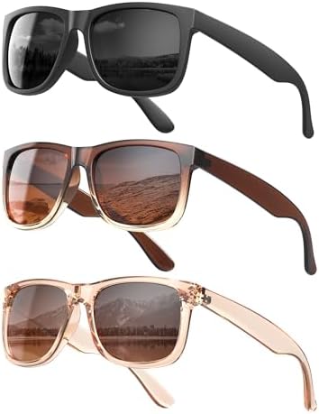 Retro Polarized Sunglasses for Driving, Trendy