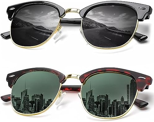 Retro Polarized Sunglasses for Driving