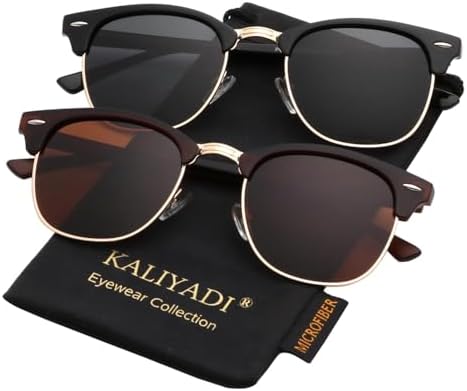 Semi-Rimless Polarized Sunglasses, Semi-Rimless Sun Bundle