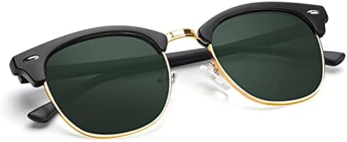 Semi-Rimless Polarized Sunglasses, Style C08