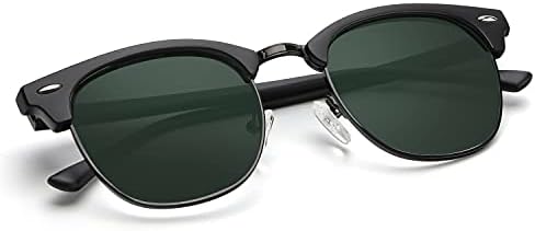 Semi-Rimless Polarized Sunglasses, Style C13