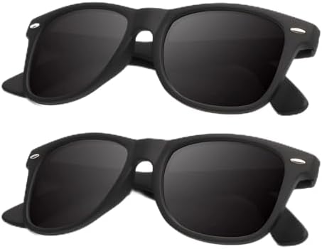 Semi-Rimless Sunglasses, Stylish Bundle