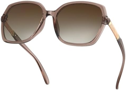 Sparkling Square Polarized Sunglasses, Tawny-Tawny