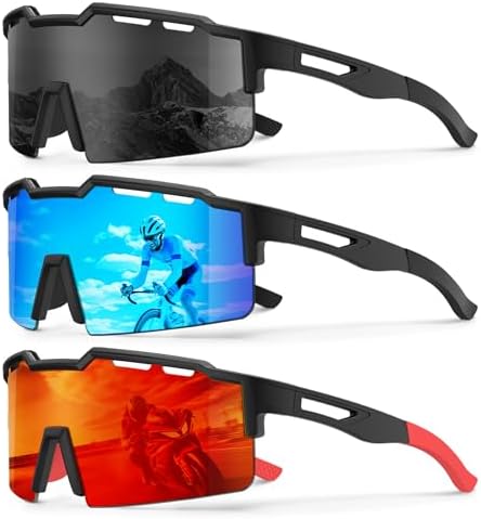 Sport Lightweight Polarized Sunglasses for Fishing & Running
