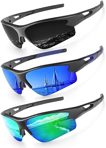 Sport Polarized Sunglasses for Baseball, Youth