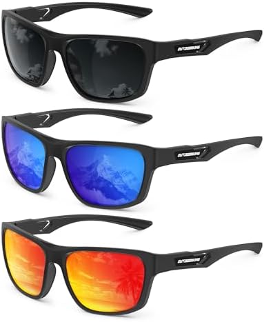 Sport Polarized Sunglasses for Driving & Fishing