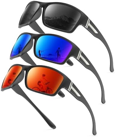 Sport Polarized Sunglasses for Fishing & Golf