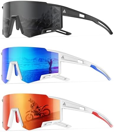 Sport Polarized Sunglasses for Fishing & Running